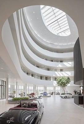 naadloze akoestiek in modern gebouw