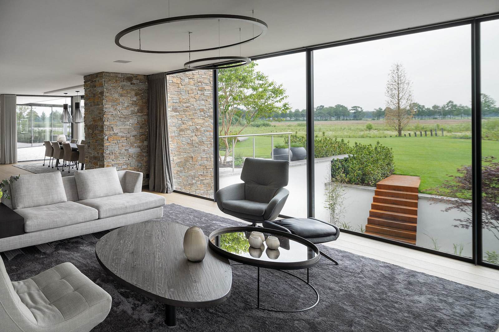 Akoestiek plafond woonkamer